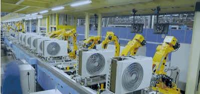 美的空調智能工廠 機器人對產品瑕疵的“零容忍”